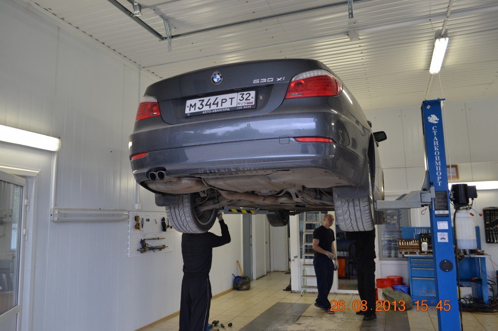 Оценка ремонта рулевой рейки BMW E60 с активным рулем
