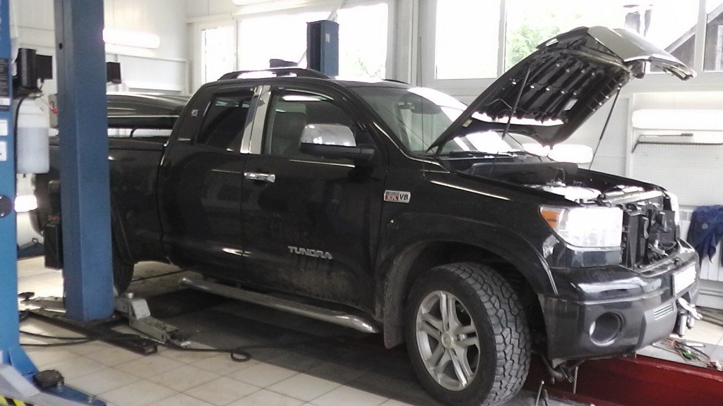 Ремонт рулевой рейки Toyota Tundra