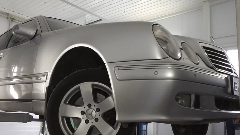 Оценка рулевой рейки Mercedes E-класса W 210